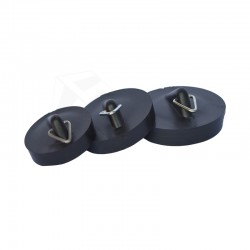BASIN PLUGS BLACK